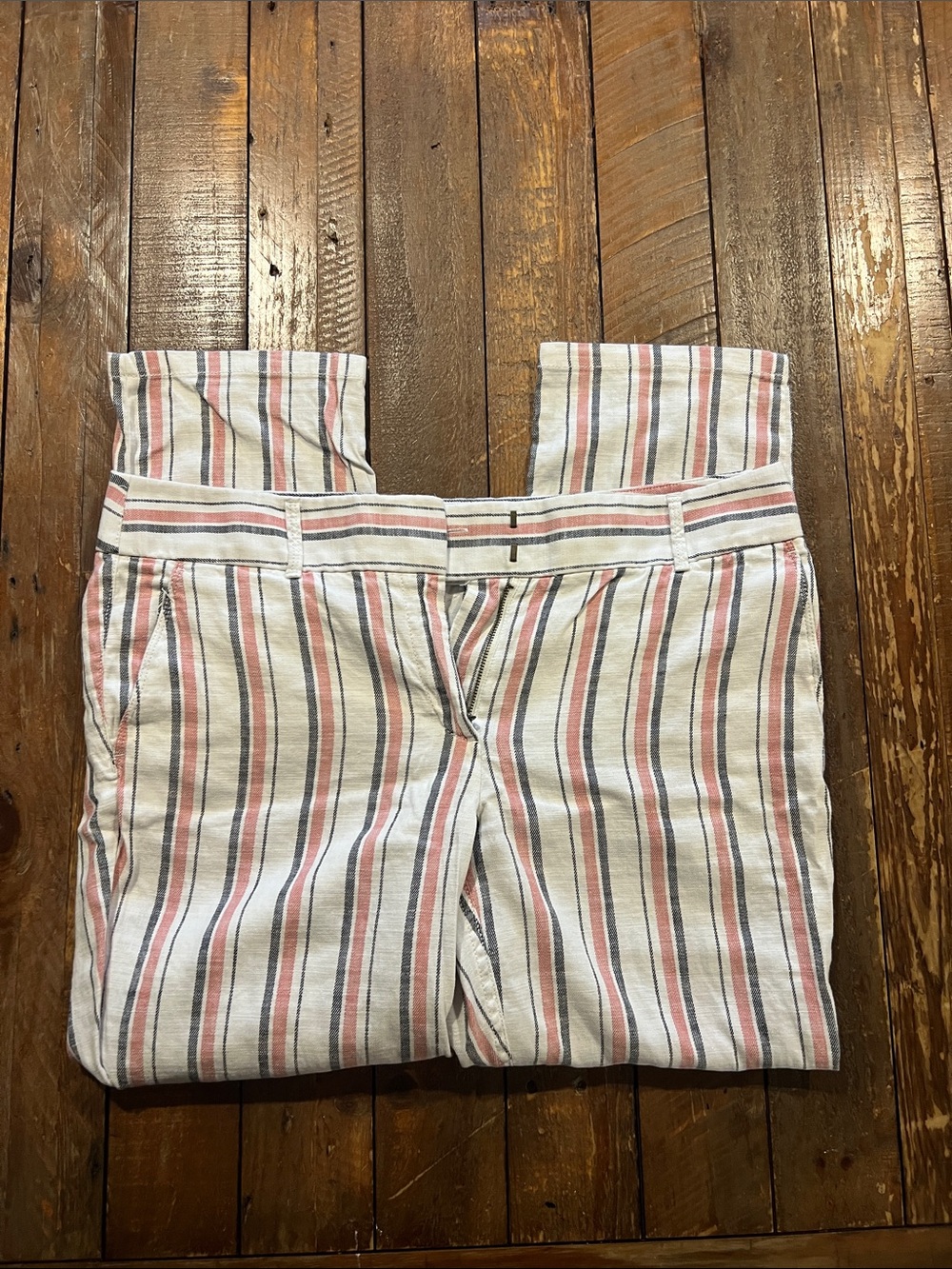 LOFT Striped dress pant